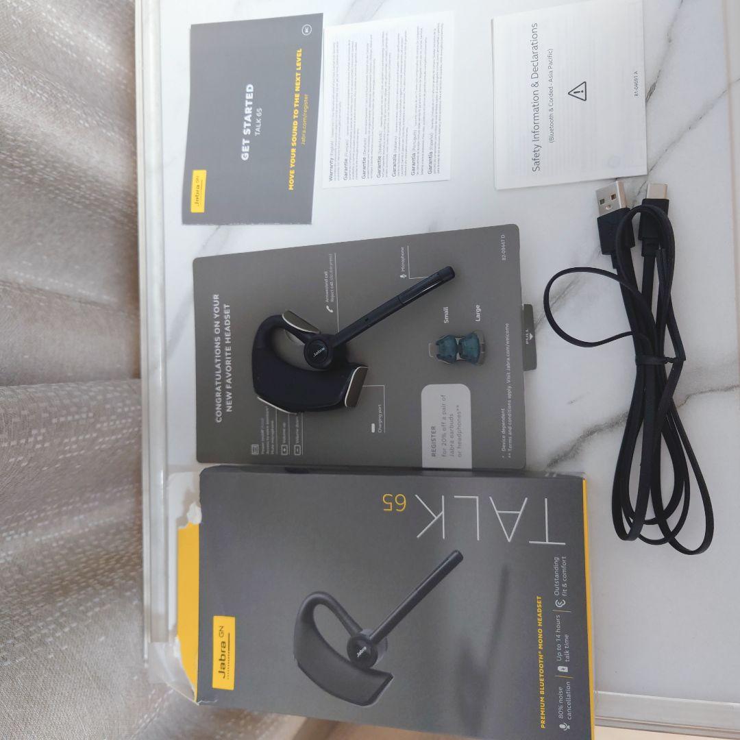 Jabra TALK65 片耳タイプ　Bluetoothイヤホン ヘッドセット