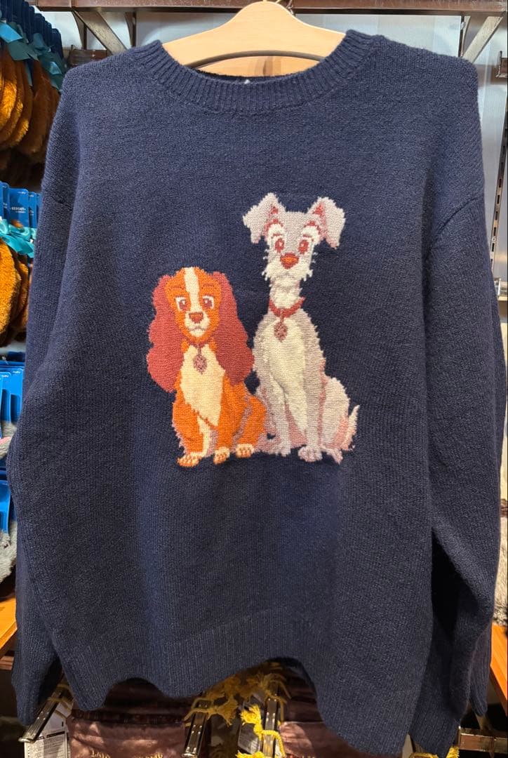 【セーター】ディズニー わんわん物語 レディ トランプ