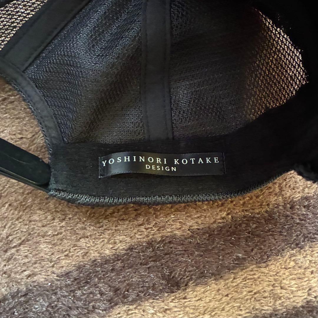 ヨシノリコタケ メッシュ キャップ ブラック・ネイビー2点セット