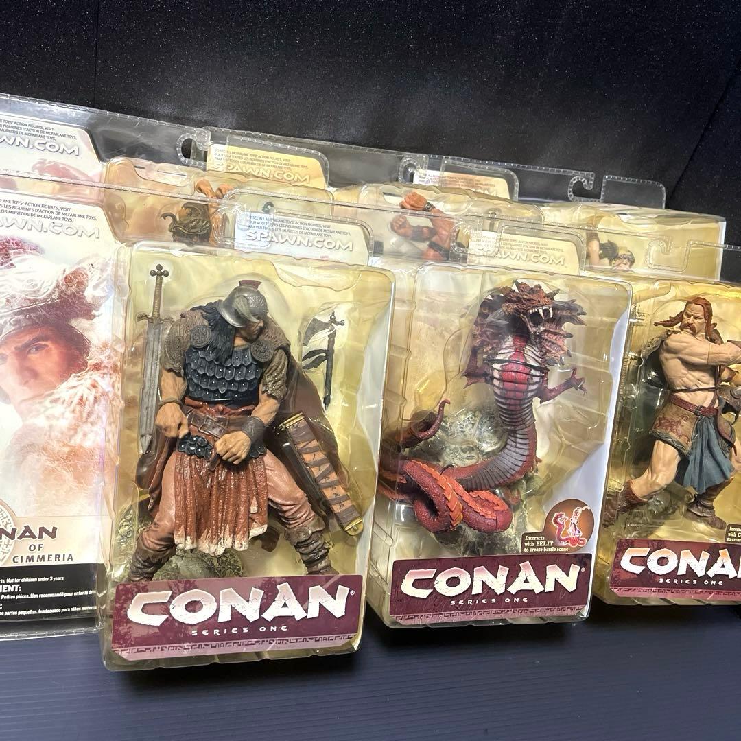 新品未開封　CONAN コナン　シリーズ１　フィギュア　全6体　マクファーレン