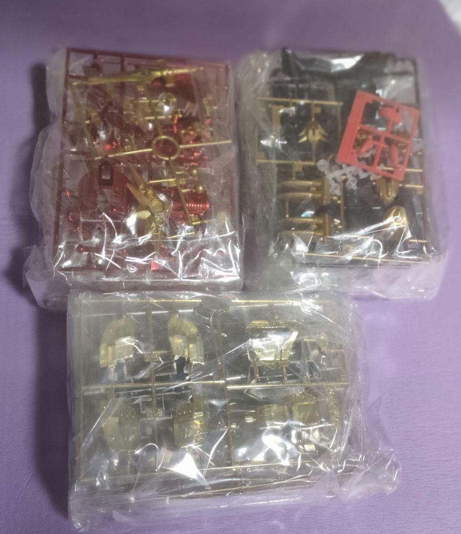 未組み立て　元祖SDガンダム 　集結！！三大機兵　エルガイヤー　ガンレックス