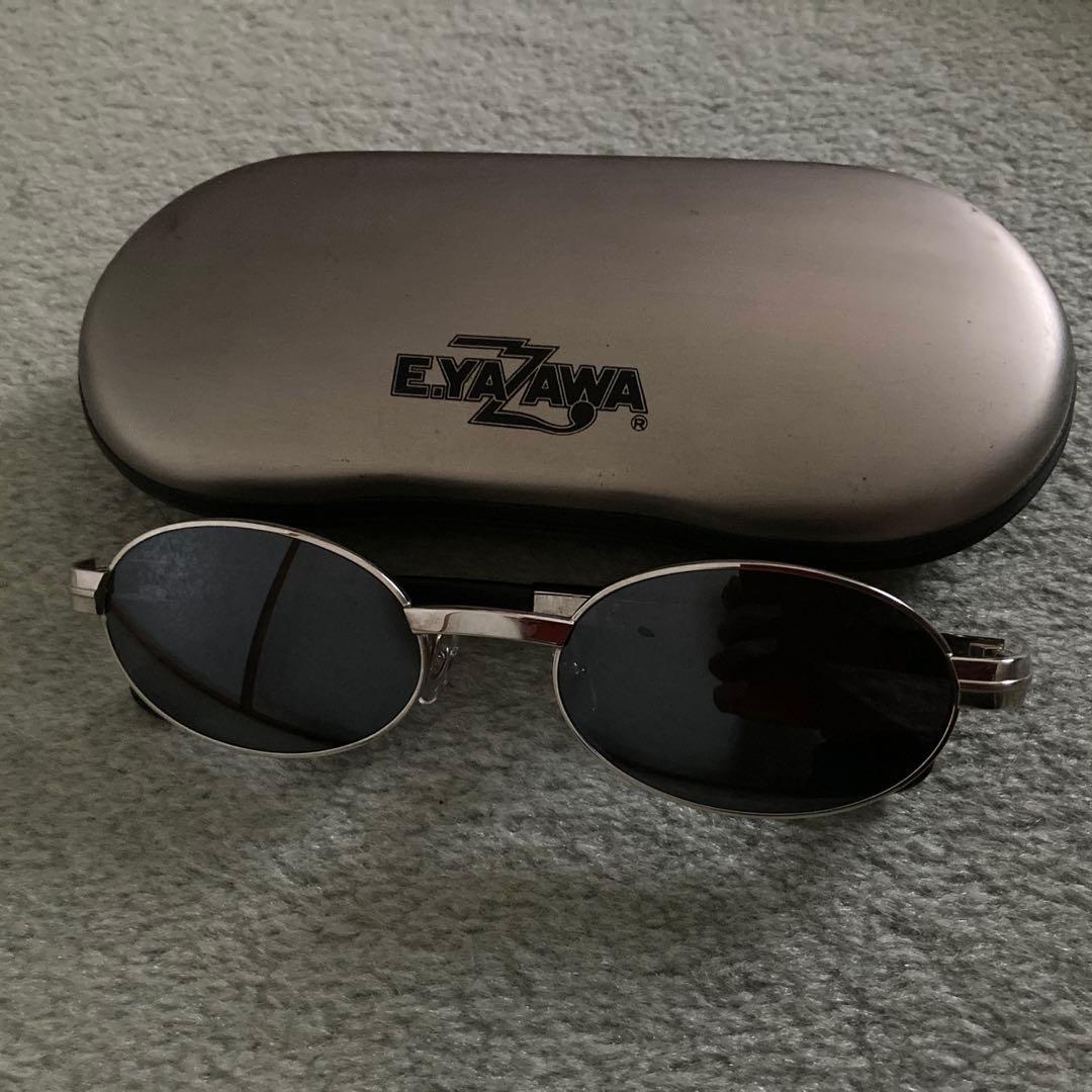 矢沢永吉　ロゴ入りサングラス　ミニクロス、ハードケース付き