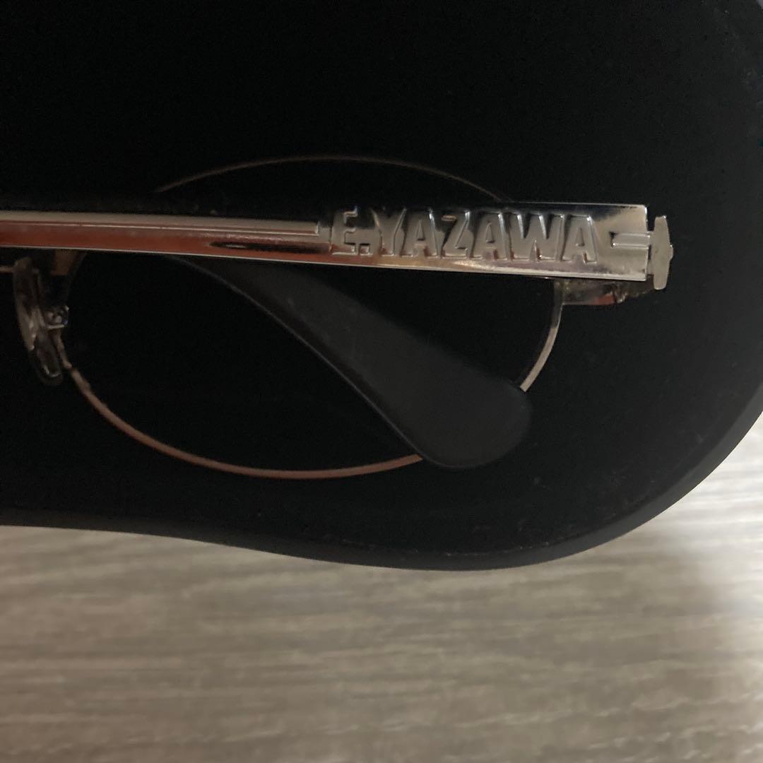 矢沢永吉　ロゴ入りサングラス　ミニクロス、ハードケース付き