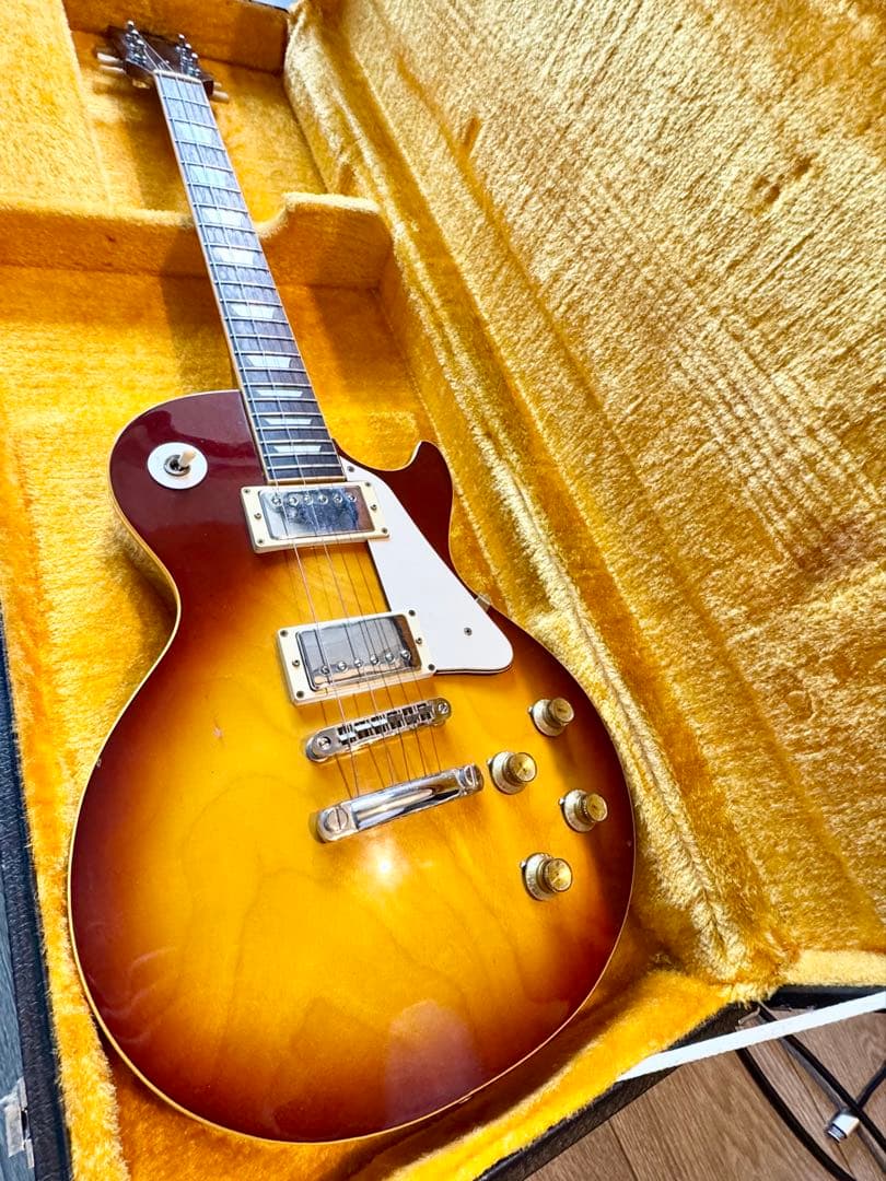 【上品な杢目】Greco 1975年製 レスポールJapan vintage