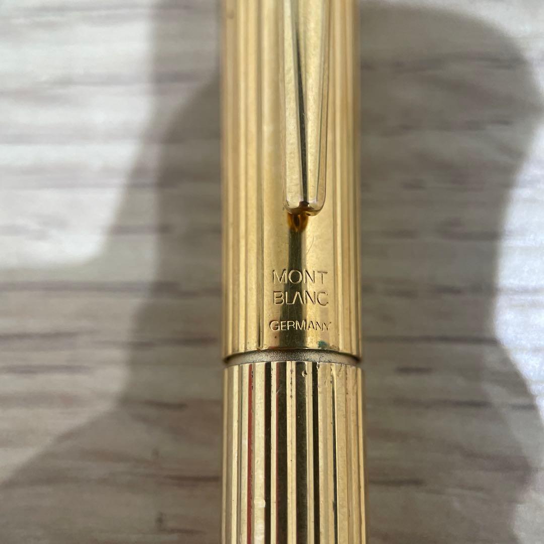 MONT BLANC ゴールド 万年筆