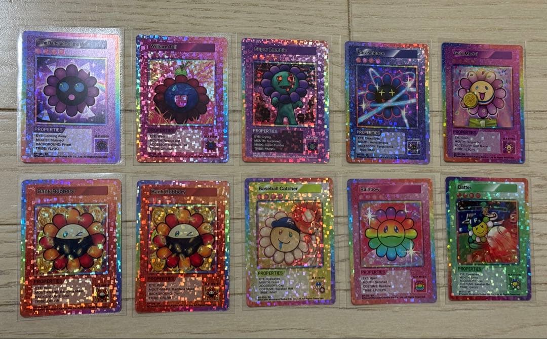 村上隆　108 フラワーズ　リバイズド　英語版　まとめ売り　182枚