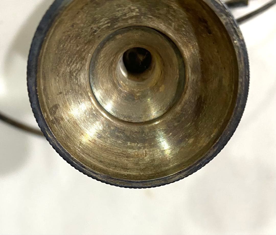 M*い様 レトロな純銀製のトロフィー（刻印　純銀）