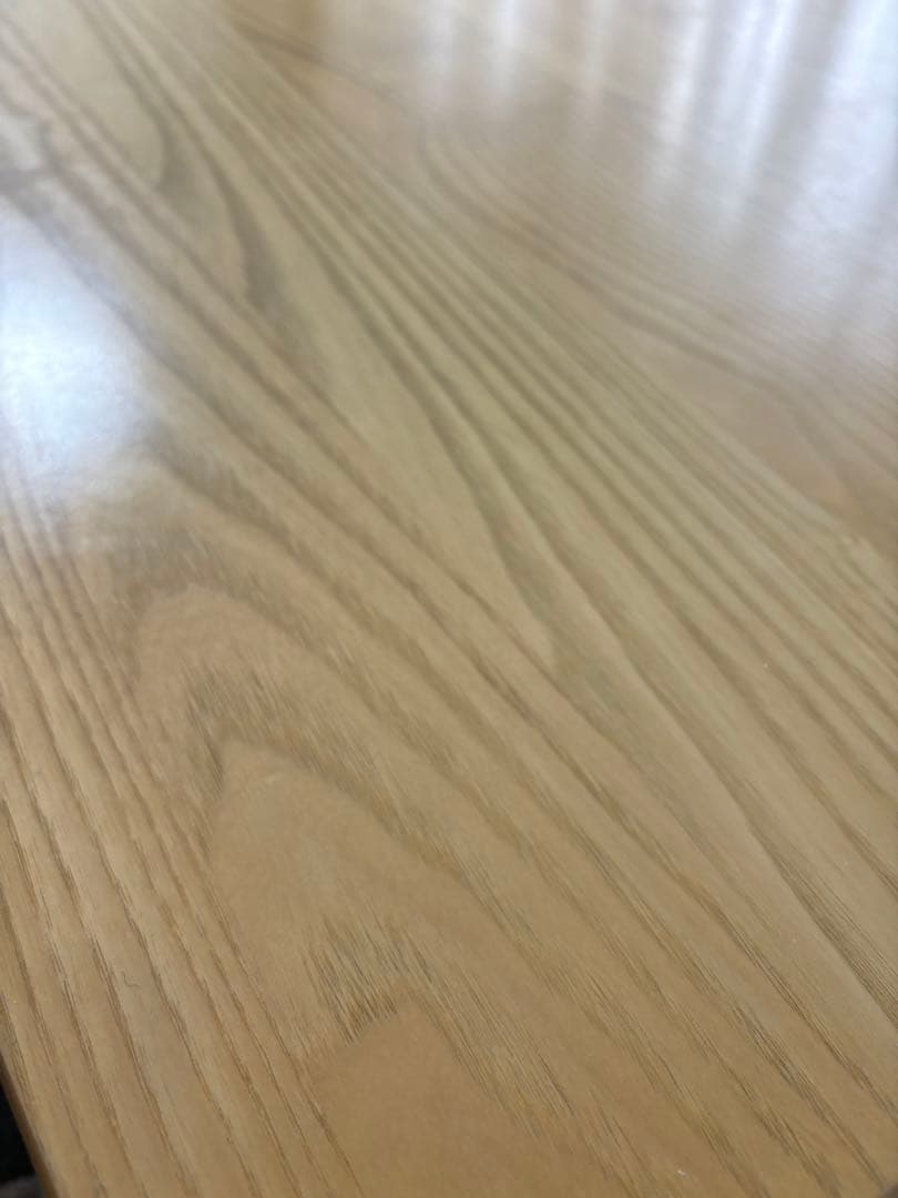 【ピース】北欧スタイル ウッド ダイニングテーブルW150 引出し付き