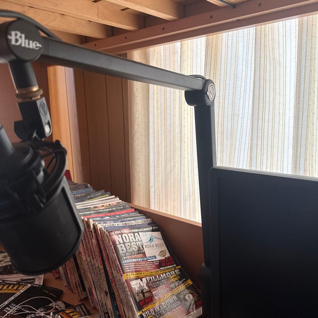 blue compass マイクアーム