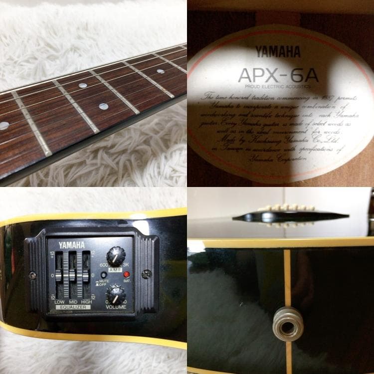 YAMAHA APX-6A エレキアコースティックギター ケース付き ヤマハ