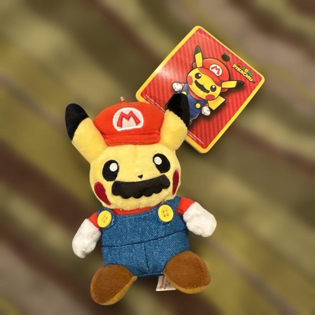 マリオ　ピカチュウ　ぬいぐるみ