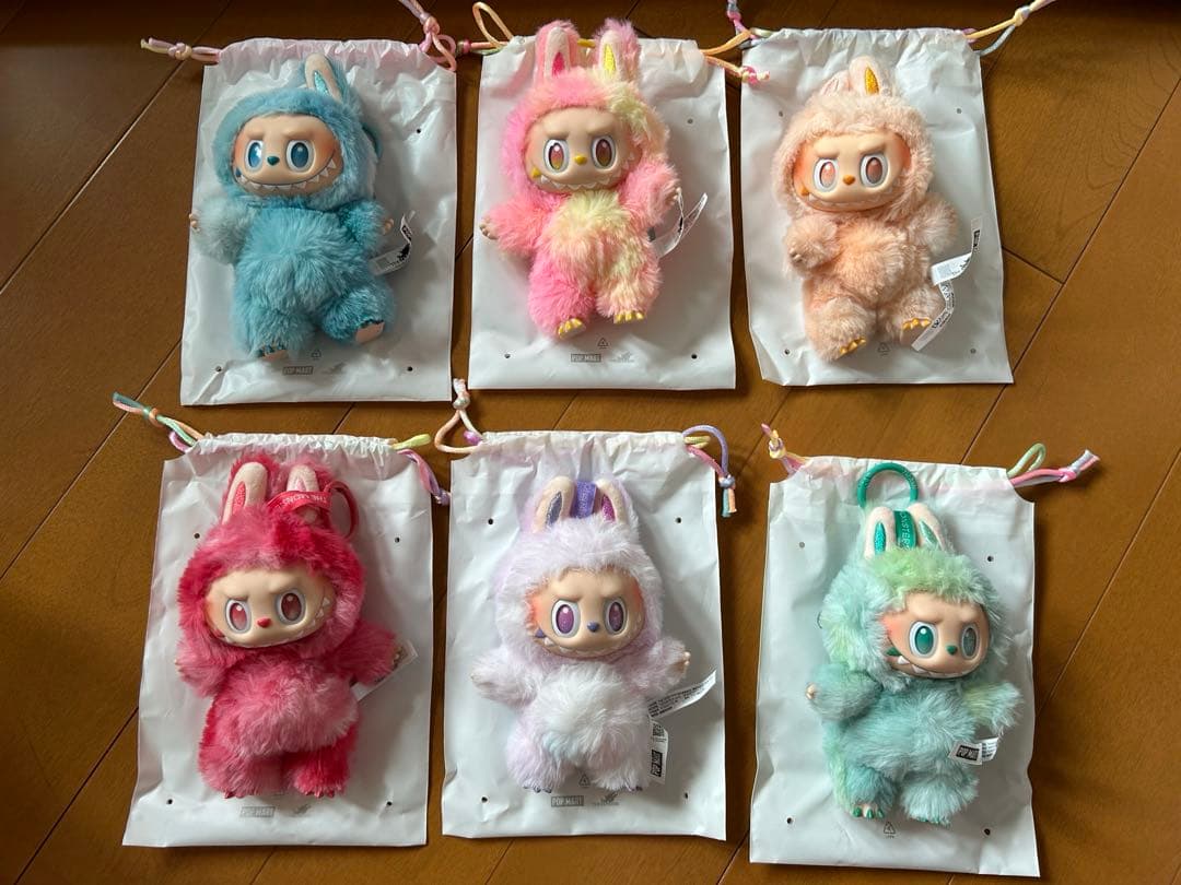 ラブブ 6体セットエナジー アソートボックス 開封済み　カード付　全種　未使用品