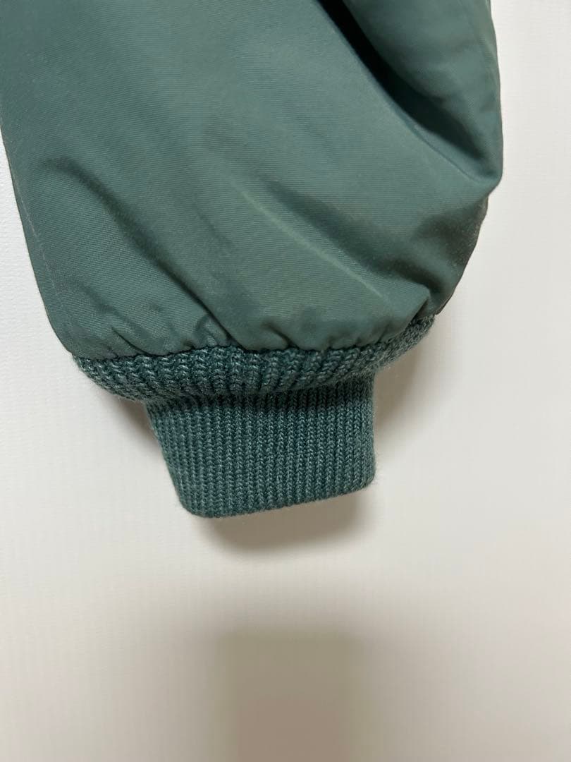 80's LLBean ウォームアップジャケット　希少カラー　裏地柄フリース