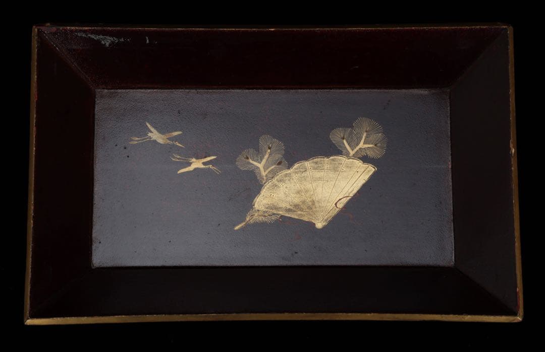 【佐藤製造】家型 御殿型 蒔絵 金蒔絵 漆塗 香箱 御香棚 香道具 茶弁当 骨董