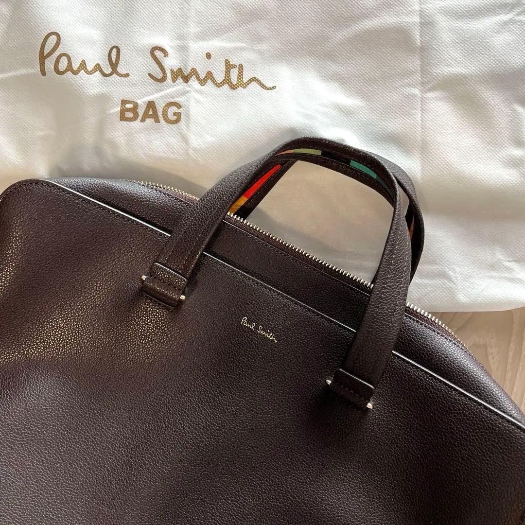 Paul Smith ビジネスバッグ ダークブラウン