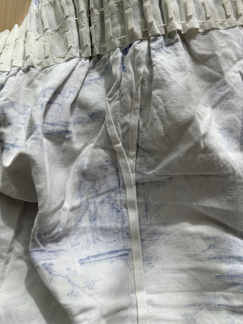 フランスアンティーク トワルドジュイ カーテン ファブリック