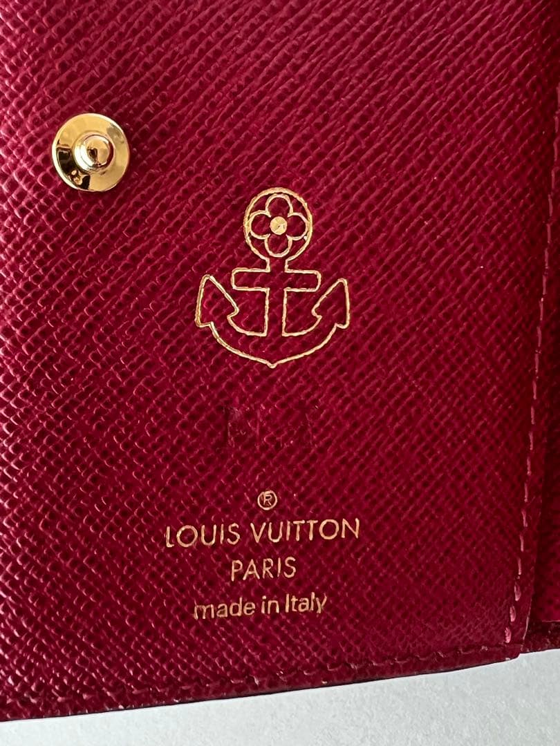 美品LUIS VUlTTONルイヴィトン二つ折財布 小銭入付
