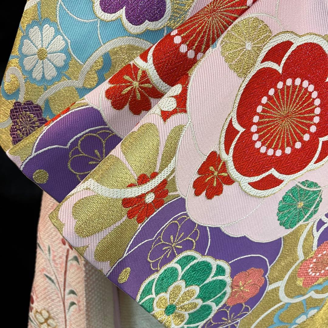 ■逸品■総絞り■古典御所車模様■正絹振袖フルセット■成人式結婚式■振袖一式