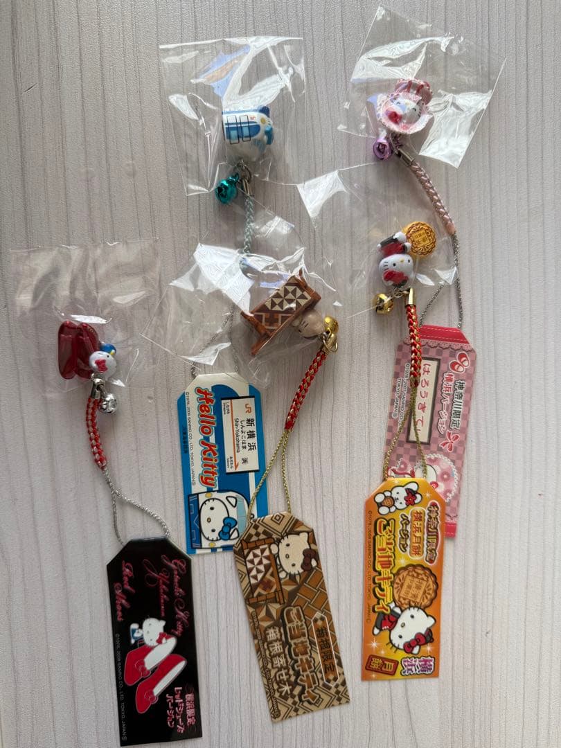 ハローキティ ご当地ストラップ セット