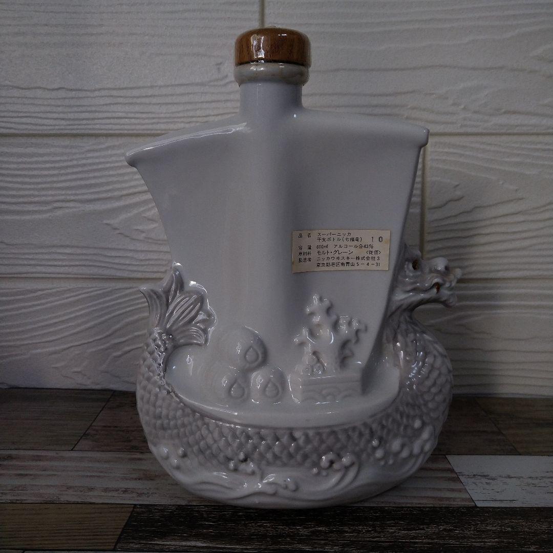 ニッカ ウイスキー 鶴 スーパーニッカ ゴルフボール 七福神 陶器