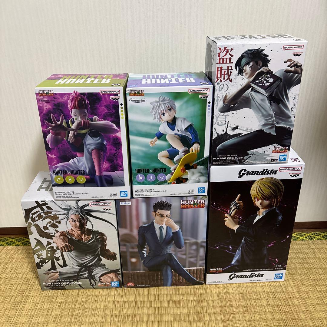 Hunter×Hunter プライズフィギュア　まとめ売り　6体セット