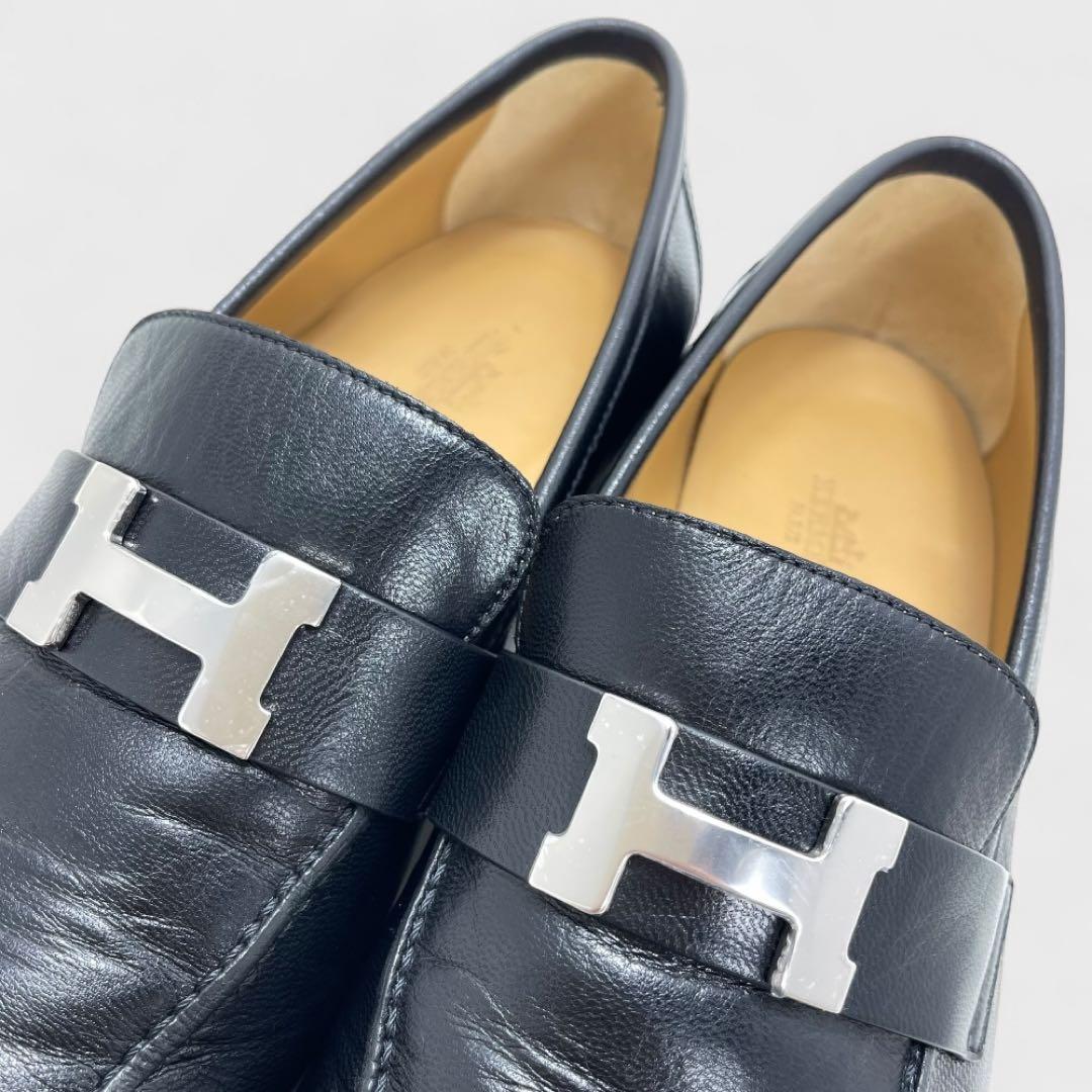 未使用級✨HERMES エルメス モカシン パリ ローファー サイズ41 1/2