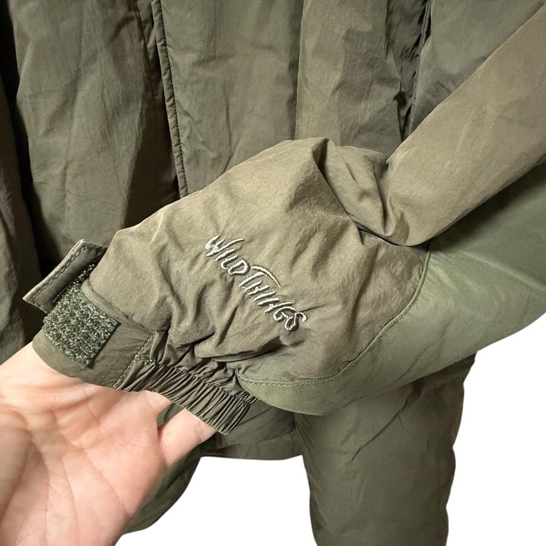 N-692 wild things モンスターパーカー　カーキ　M 定番アイテム