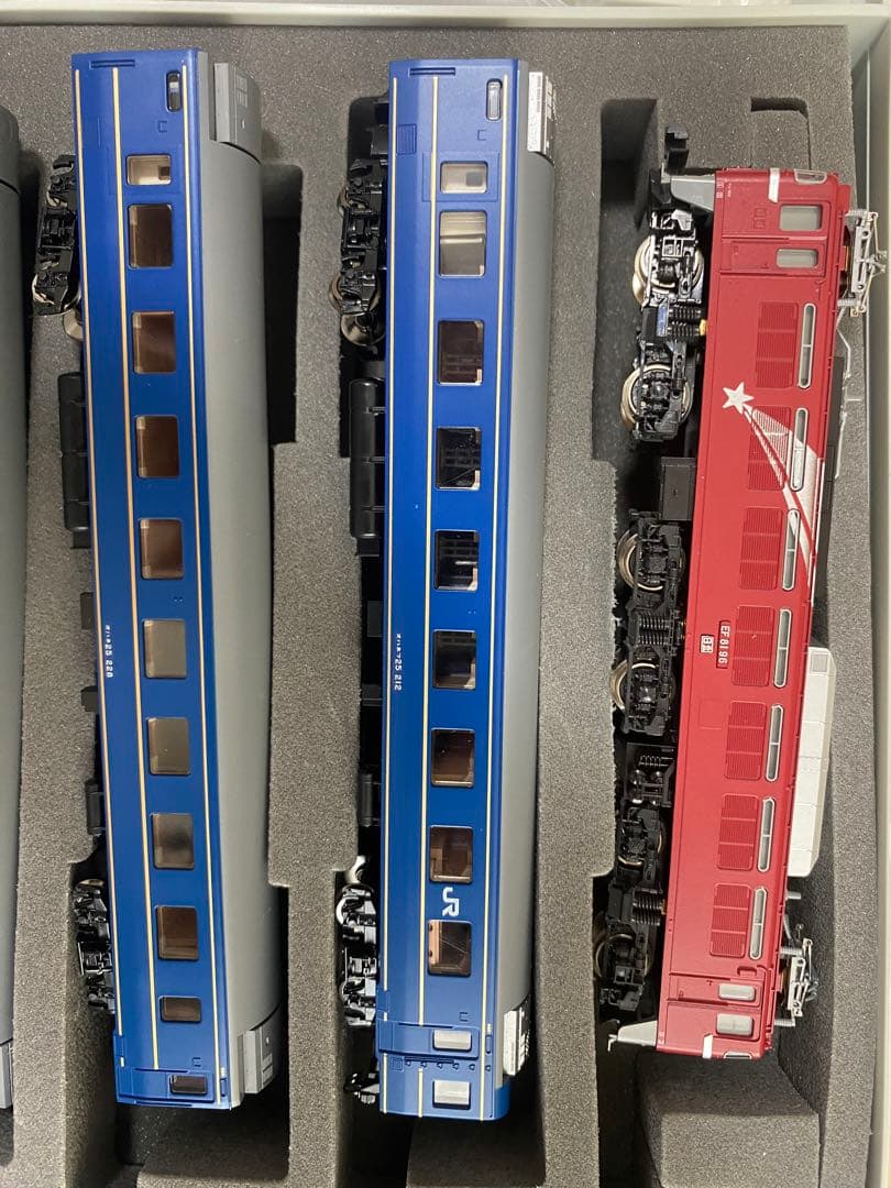 TOMIX JR 24系25形特急寝台客車　北斗星・JR東日本仕様　+ EF81