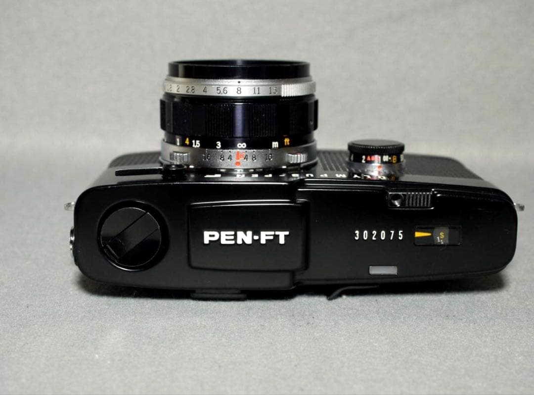 【良品】オリンパスペンFT F.Zuiko Auto-S 38mm F1.8 黒