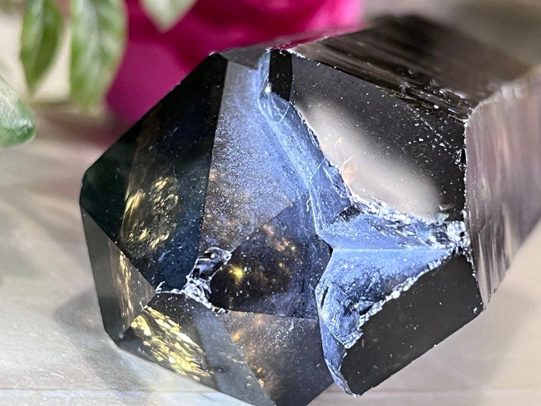 タントリックトリプレッツ✨　スモーキーレムリアンシード　クリスタル　原石　水晶