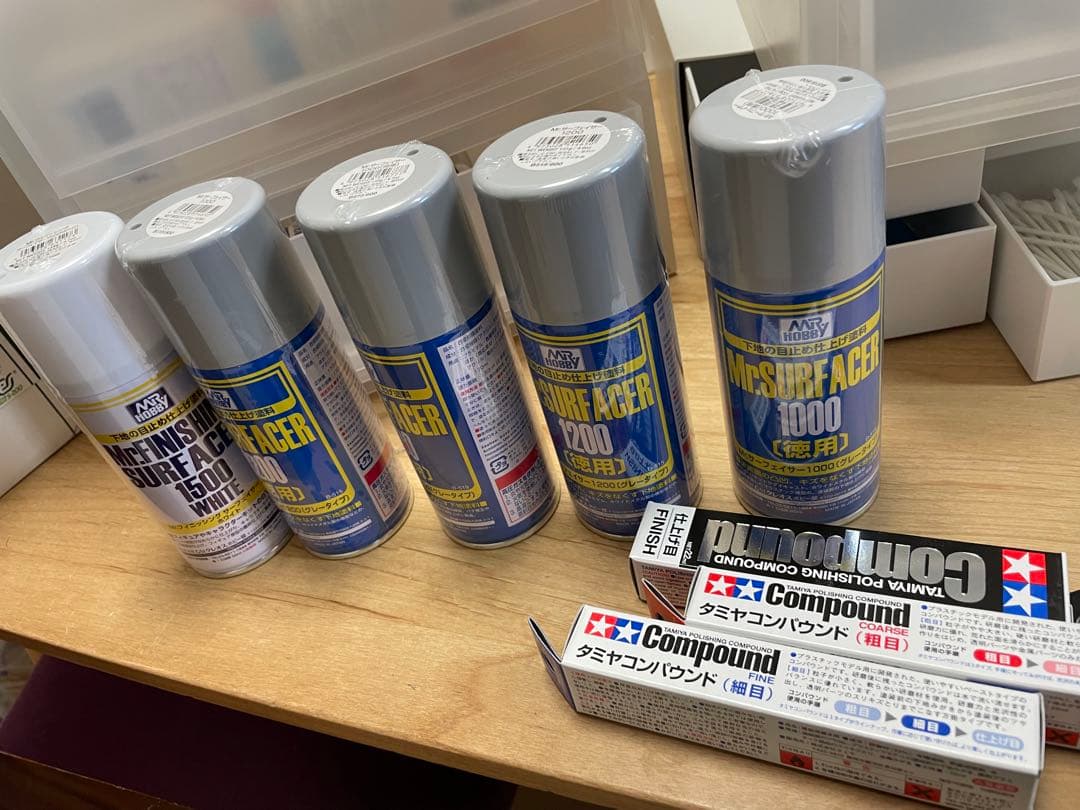 プラモデル　模型工具　セット　引退