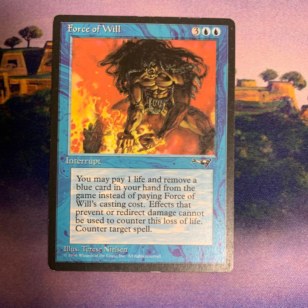 ts　意志の力　mtg英語4枚