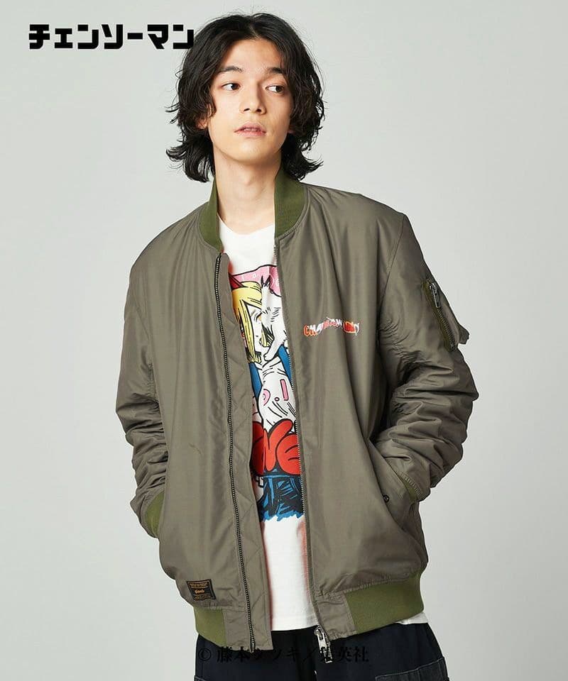 チェンソーマン glamb チェンソーデビル MA-1ジャケット 一番くじ レゼ