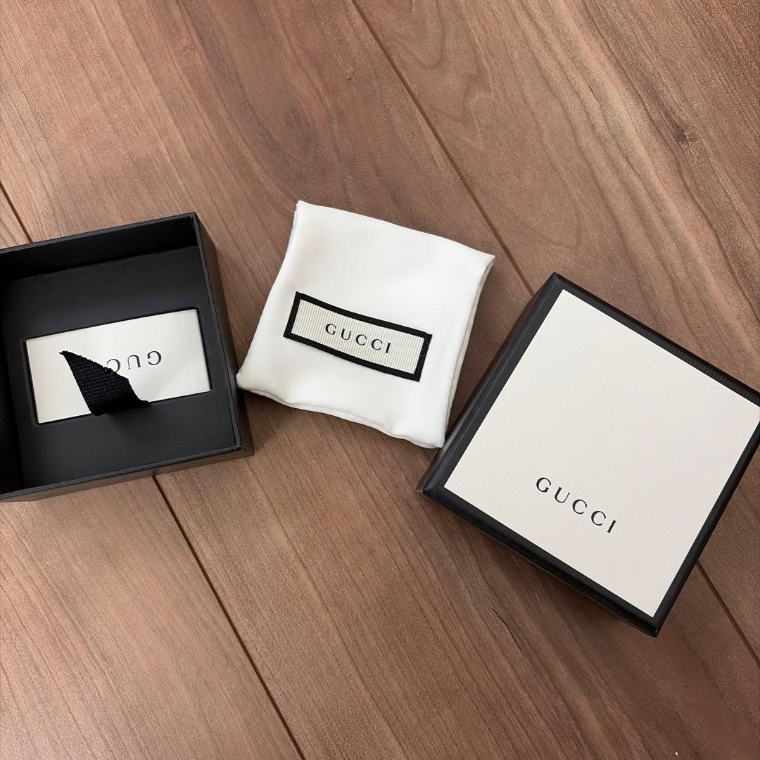 GUCCI シルバーリング 箱付き