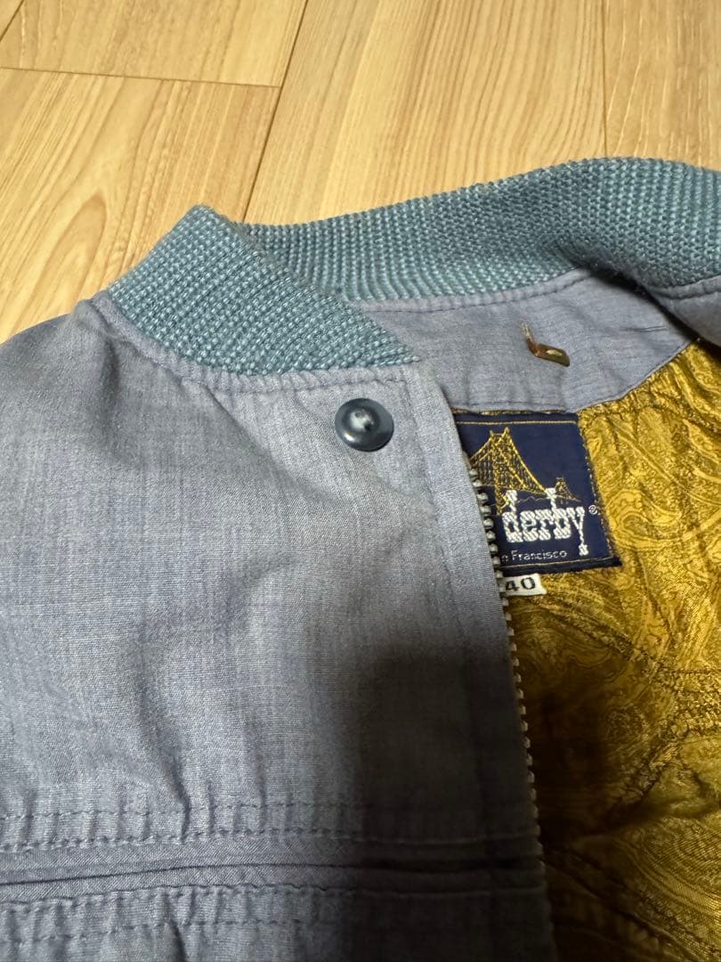 70s ダービーオブサンフランシスコ　カップショルダー　サイズ40