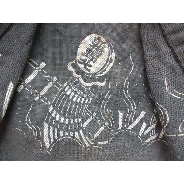 消防刺し子半纏纏図 [B28177]