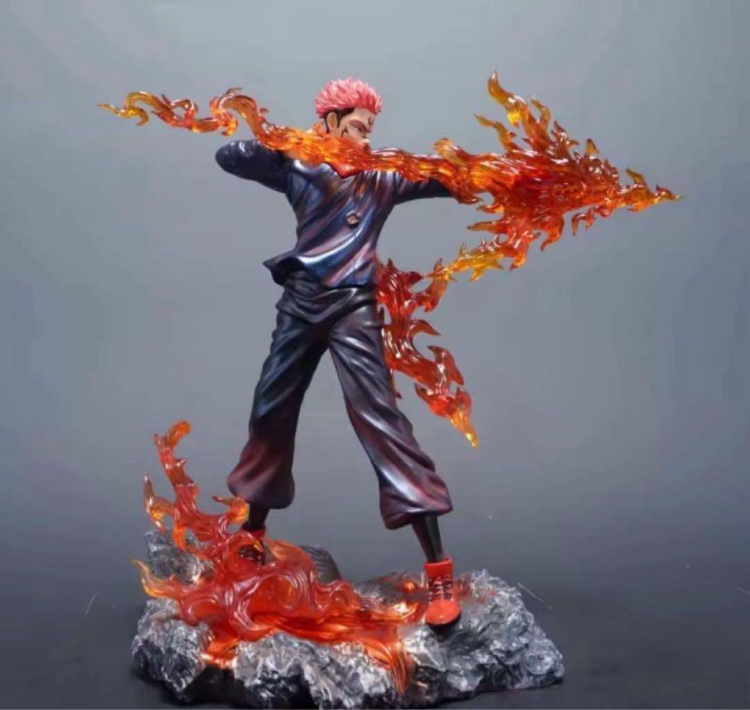 呪術廻戦　両面宿儺　虎杖　悠二　フィギュア　30cm 海外輸入品