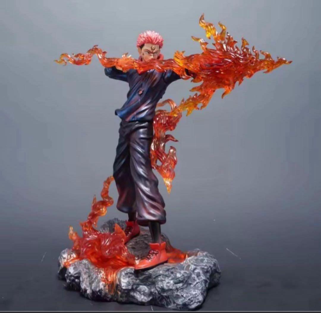 呪術廻戦　両面宿儺　虎杖　悠二　フィギュア　30cm 海外輸入品