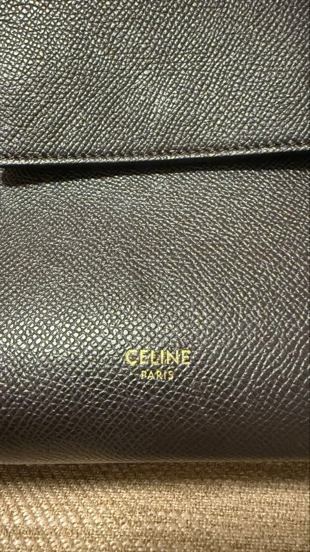 CELINE ベルトバック　ナノ　ブラック