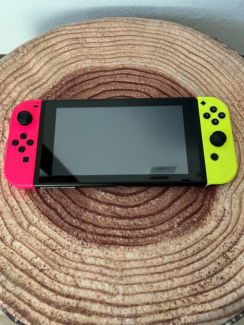Nintendo Switch ニンテンドースイッチ本体　PNK/YEL箱無し