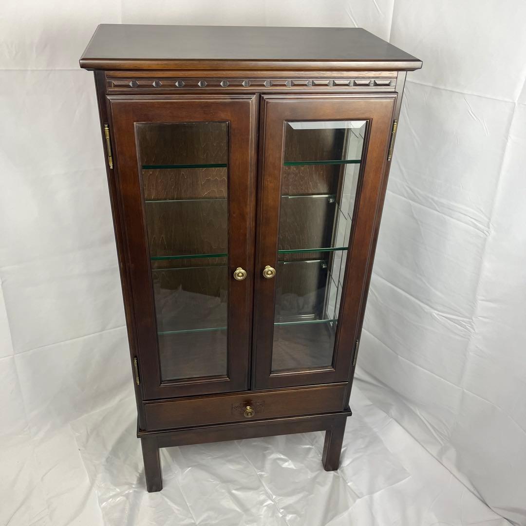 カリモク家具 Direttore キュリオケース 照明付