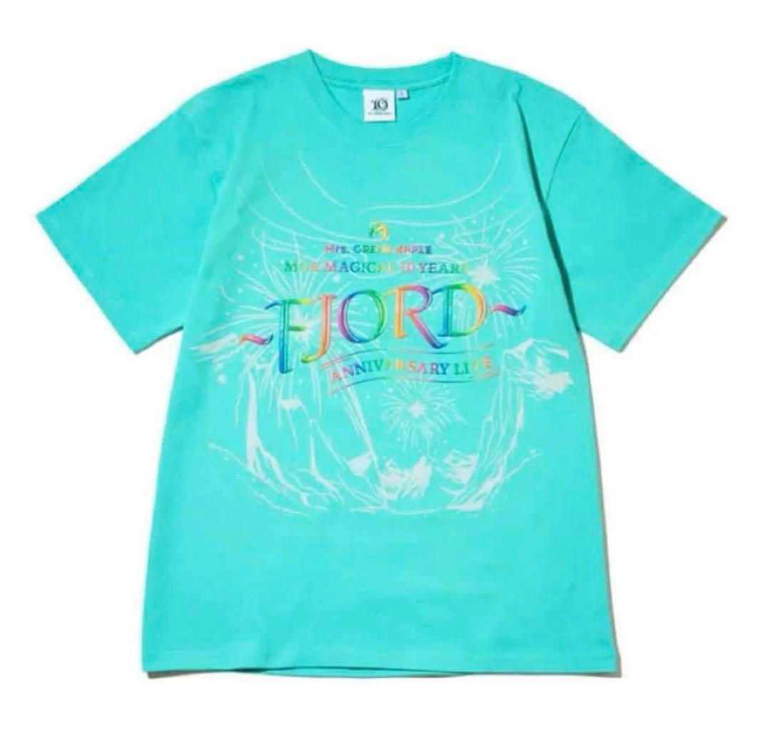 【Mrs. GREEN APPLE】 ミセス フィヨルド あたり Tシャツ L