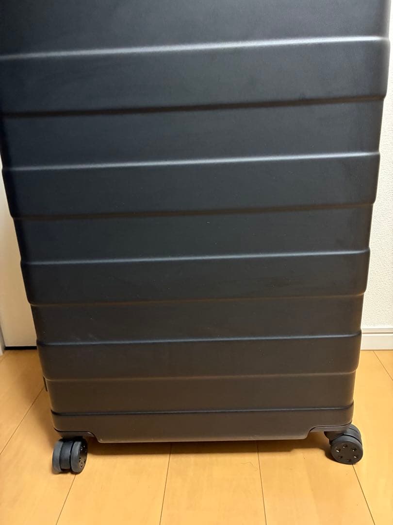 美品　無印良品 MUJI ハードキャリーケース 63L ブラック