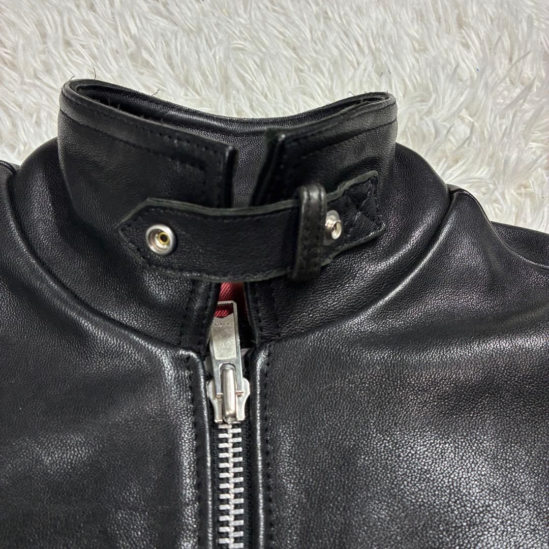 美品✨ Buffalo Bobs レザー ライダース BLACK