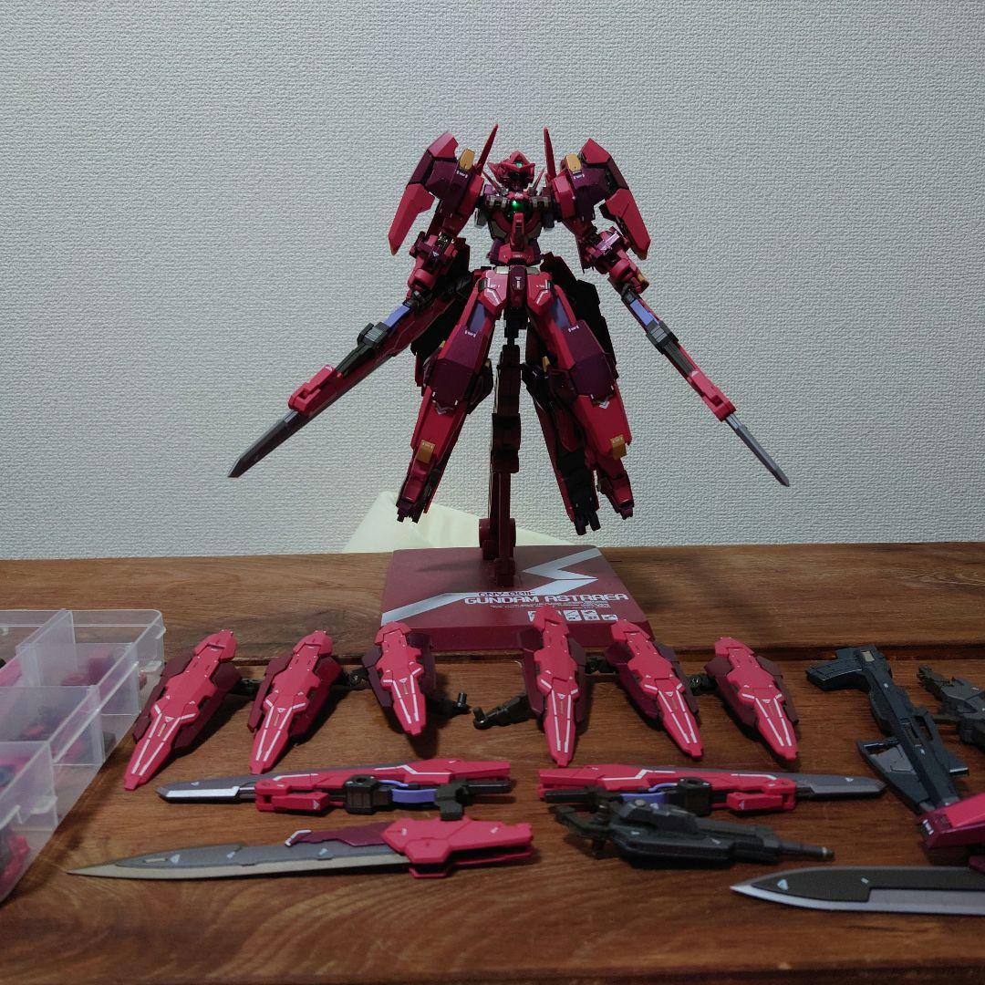 メタルビルドガンダムアストレアType-F ＋　オプションパーツデュナメスサーガ