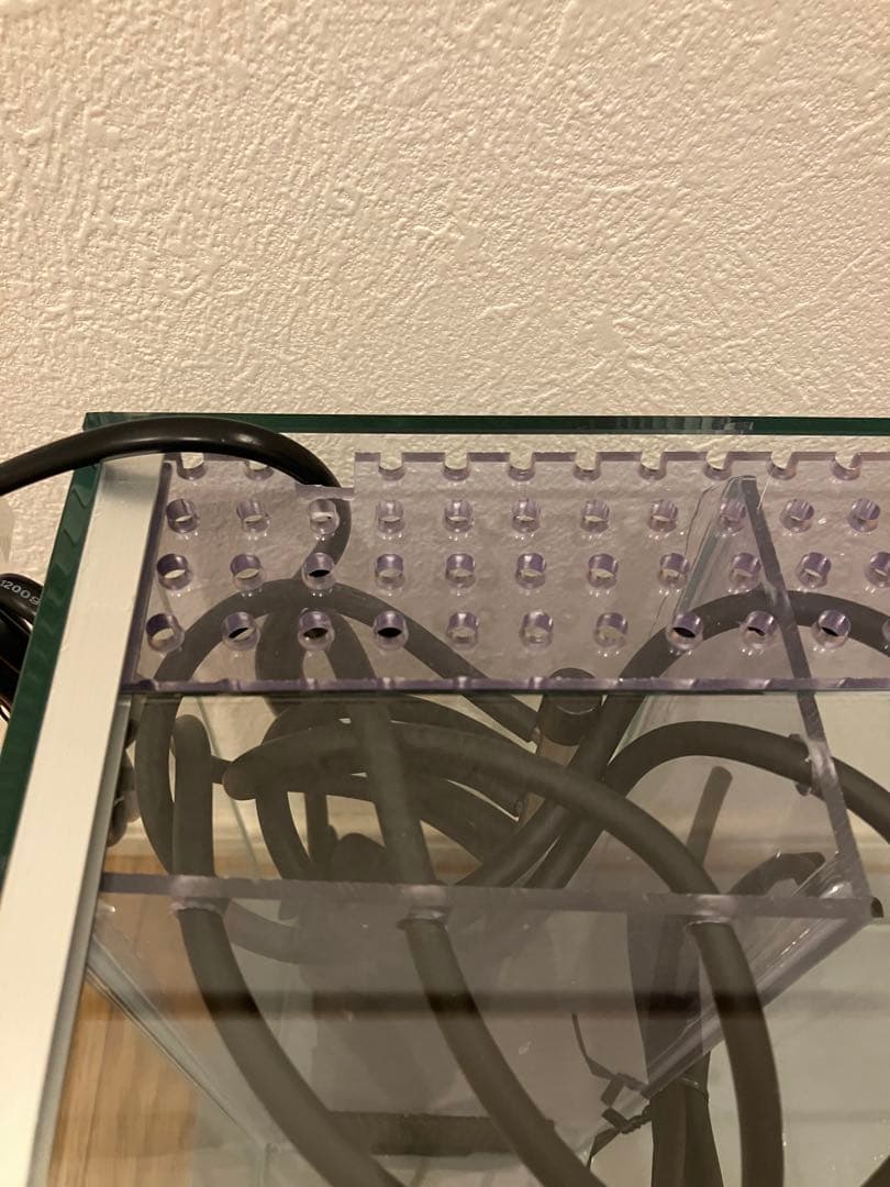 Kazumi 30キューブ ガラス水槽 濾過装置付き