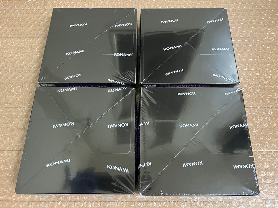 遊戯王OCG 初回版 レイジ・オブ・ジ・アビス シュリンク付き未開封BOX 4箱