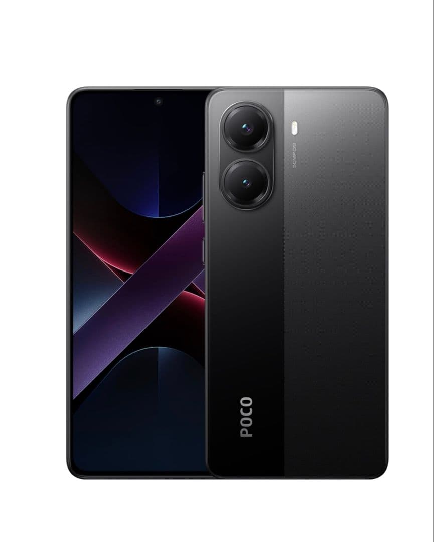 美品POCO X7 Pro 12+512GB【グローバル版】イェロー/ブラック