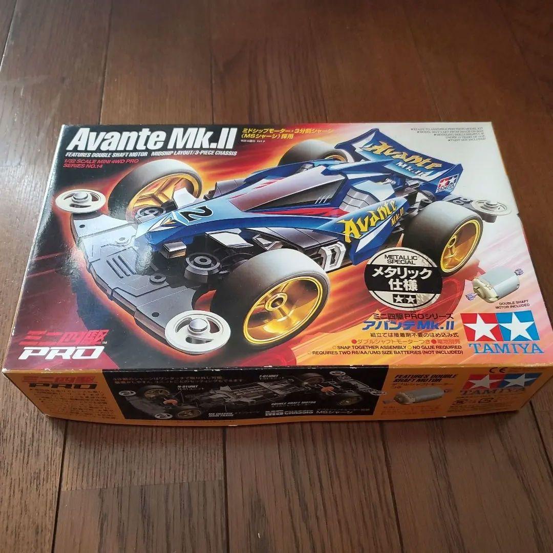 ミニ四駆　タミヤ　アバンテmk2　レッドメタリック