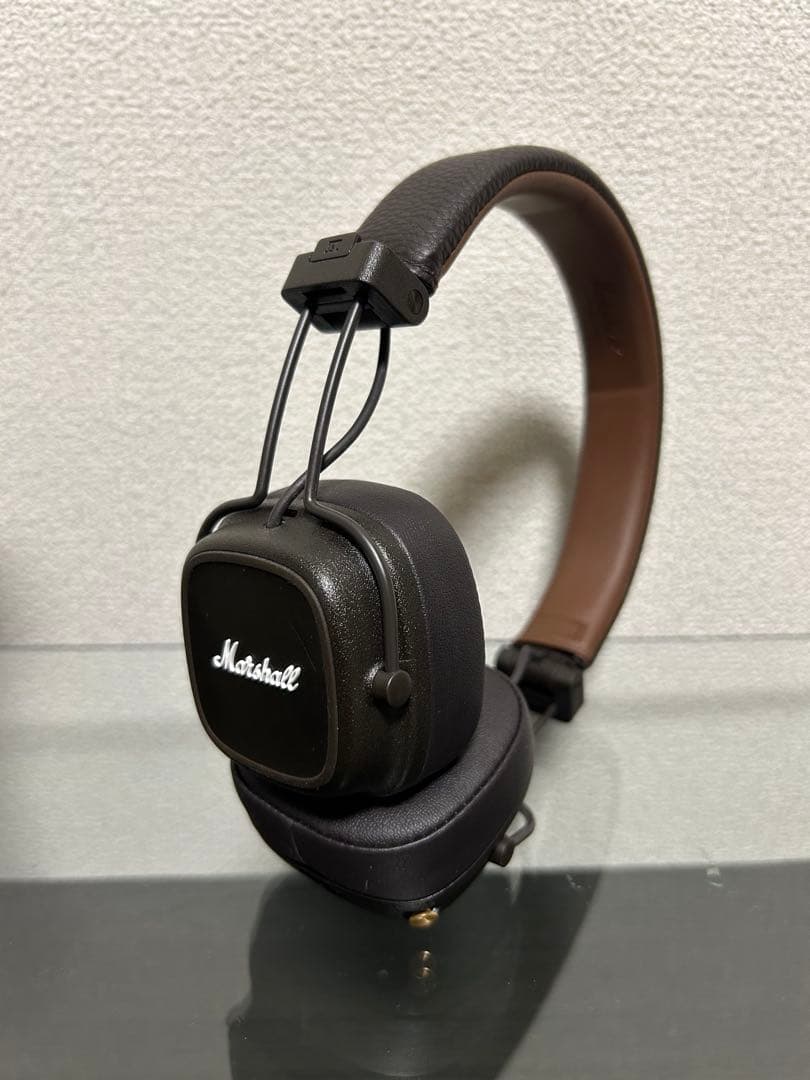 Marshall Major IV ワイヤレスヘッドホン ブラウン